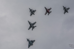 Saab JAS-39C Gripen - General Dynamics F-16 Fighting Falcon - Royal Danish Air Force - Saab JAS-39E Gripen - Swdish Air Foce - McDonnell Douglas FA-18C Hornet - HN442 - Finnish Air Force (TBE_0577)