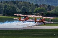 Boeing Stearman Model 75 Bi-plane - Wingwalker