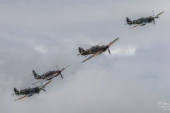 TBE_9479-Classic Warbirds (Vickers Supermarine Spitfire Mk. IX & XVI - North Amercian P-51D Mustang & Hawker Hurricane Mk1)