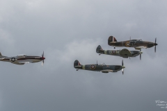 TBE_9492-Classic Warbirds (Vickers Supermarine Spitfire Mk. IX & XVI - North Amercian P-51D Mustang & Hawker Hurricane Mk1)